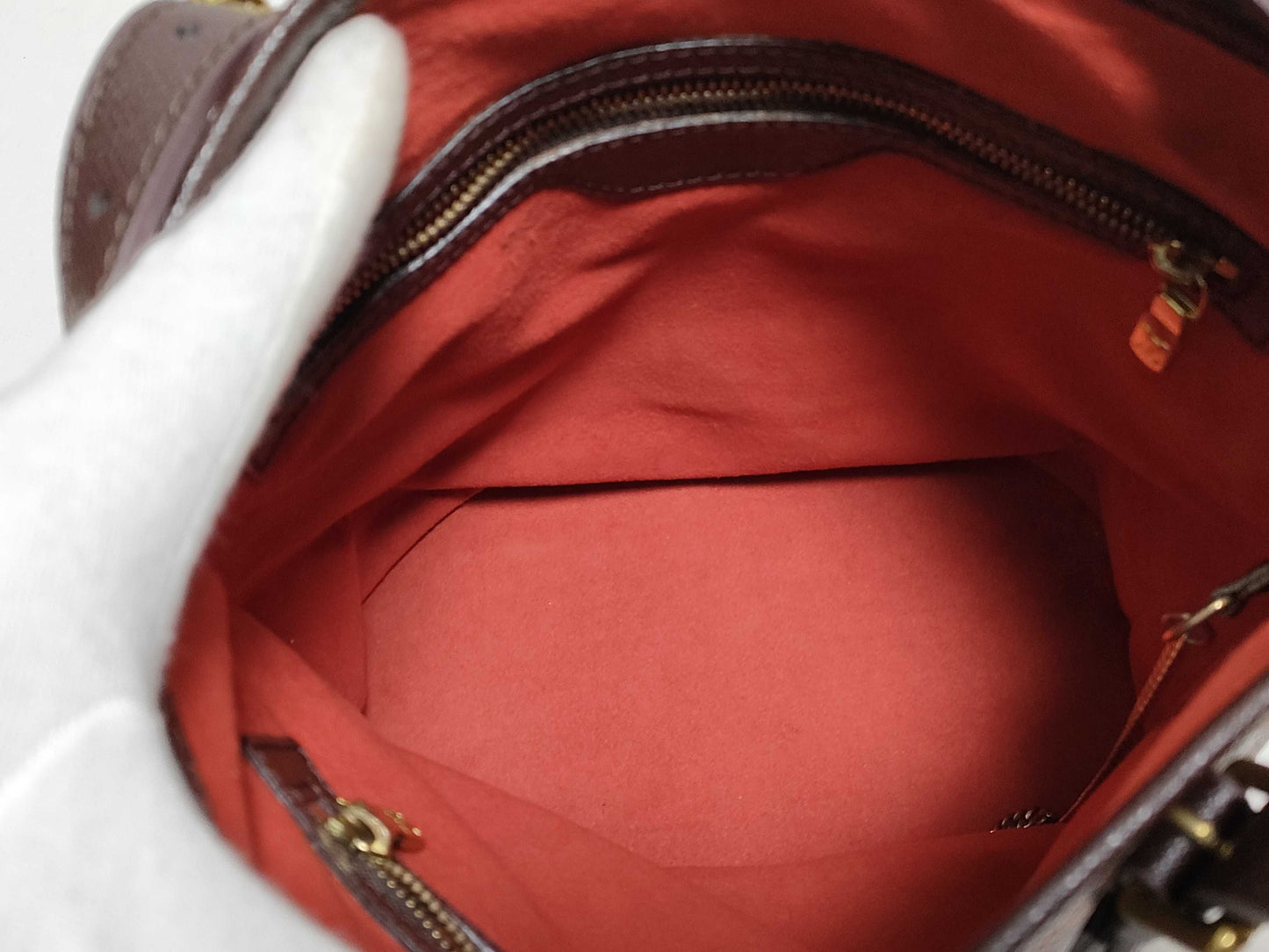 LOUIS VUITTON RFID Unverified AR1908 Damier Louis Vuitton Damier Bucket Shoulder Bag
