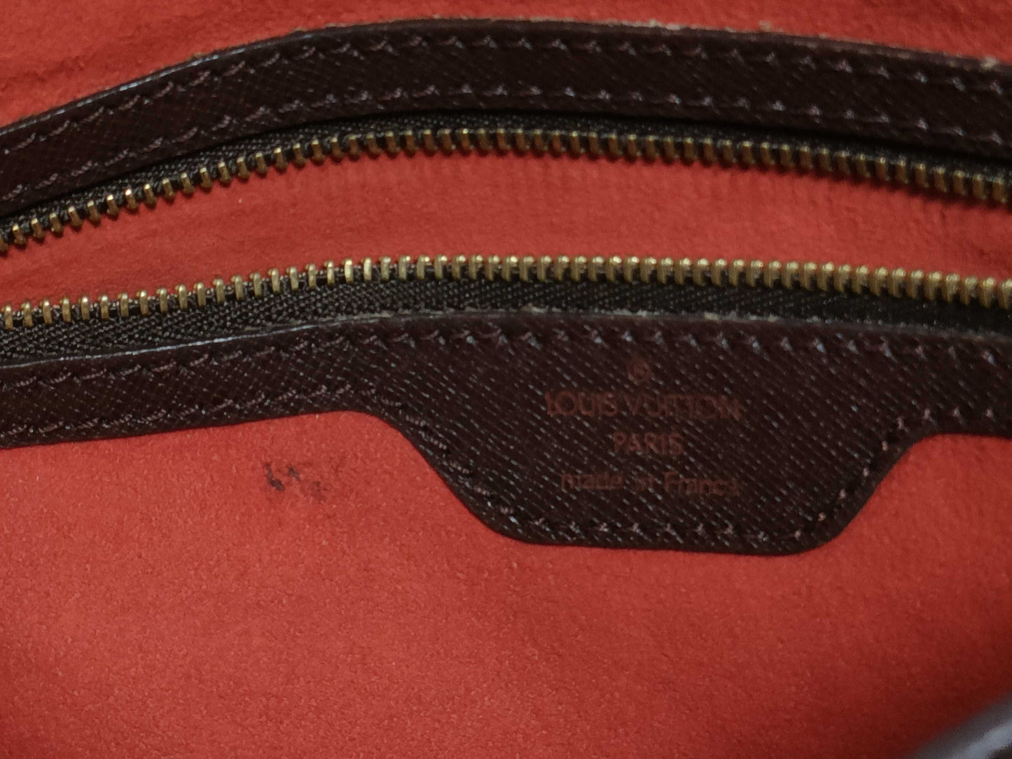 LOUIS VUITTON RFID Unverified AR1908 Damier Louis Vuitton Damier Bucket Shoulder Bag