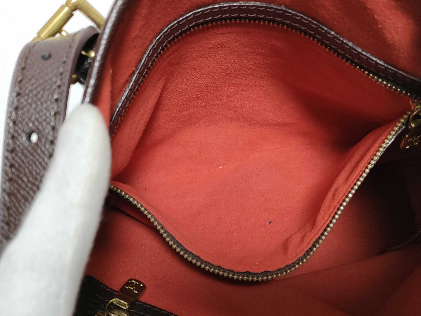 LOUIS VUITTON RFID Unverified AR1908 Damier Louis Vuitton Damier Bucket Shoulder Bag
