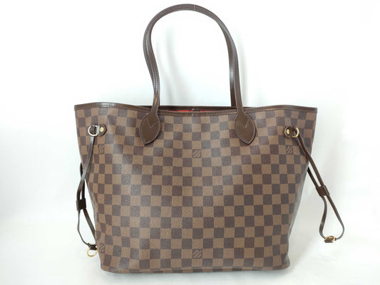 LOUIS VUITTON RFID verification failed CA4150 Damier Louis Vuitton Neverfull Damier Tote Bag