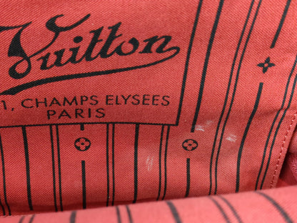 LOUIS VUITTON RFID verification failed CA4150 Damier Louis Vuitton Neverfull Damier Tote Bag