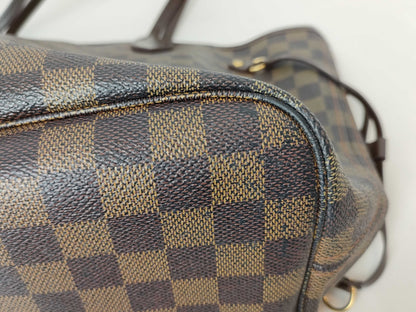 LOUIS VUITTON RFID verification failed SP5008 Damier Louis Vuitton Neverfull Damier Tote Bag