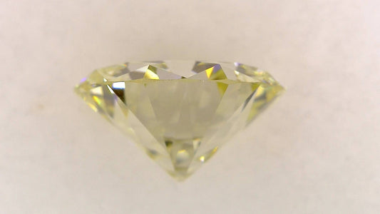 4.948ct Under N VS1 Fair/Gold/Gold Fine Natural 11.47-11.57 x 6.17mm Loose Diamond