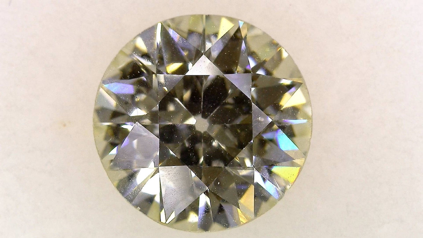 6.58ct L VS1 FAIR/GD/GD NONE NATURAL 12.53-12.65-6.92mm GIA Diamond Loose