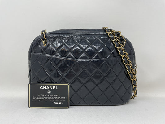 CHANEL Matelasse Shoulder Bag with Seal Card