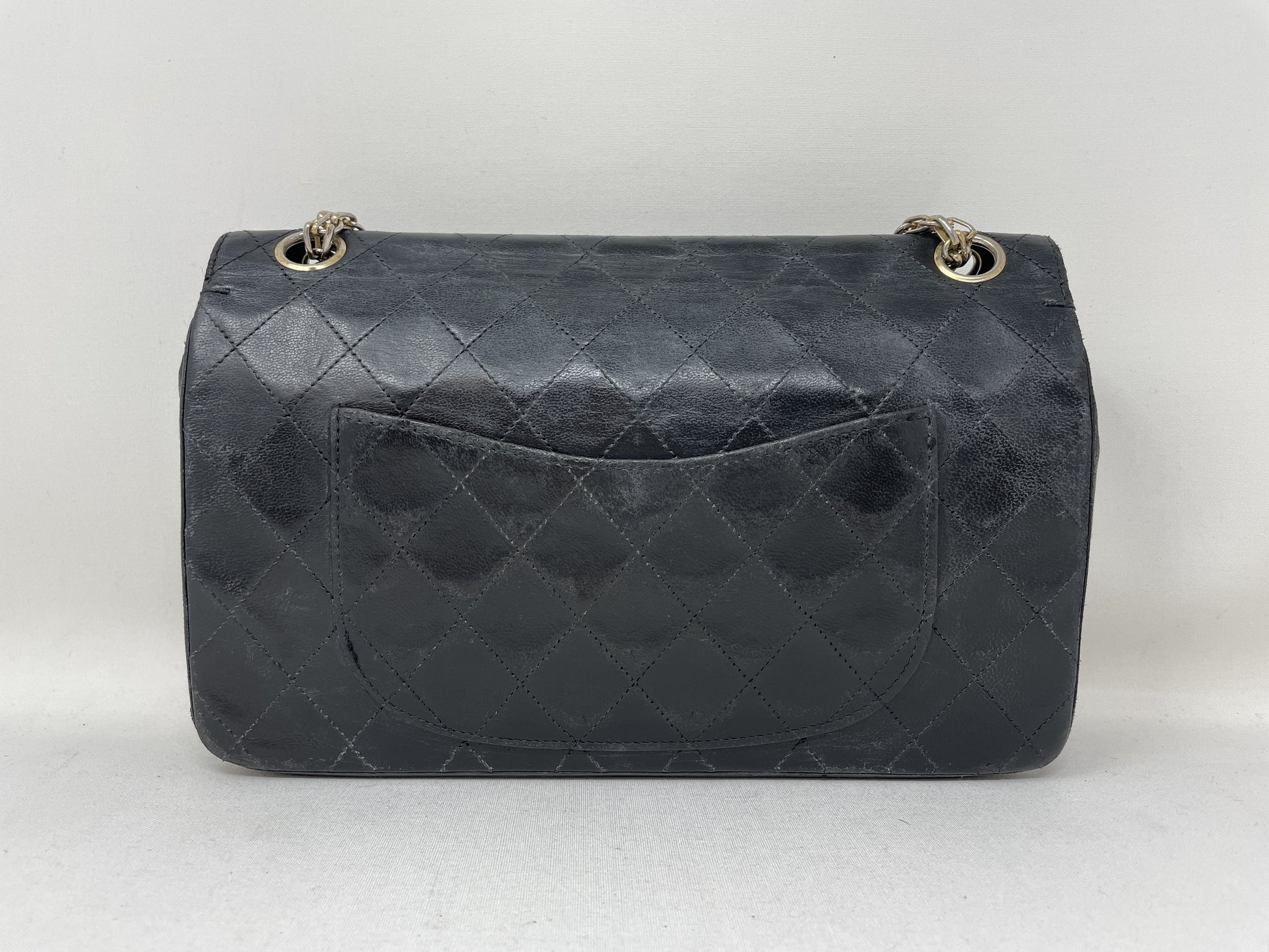 CHANEL Matelasse Double Flap Shoulder Bag