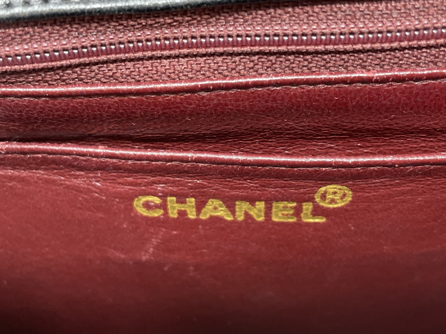CHANEL Matelasse Shoulder Bag with Coco Mark and Lamb Shoulder Bag