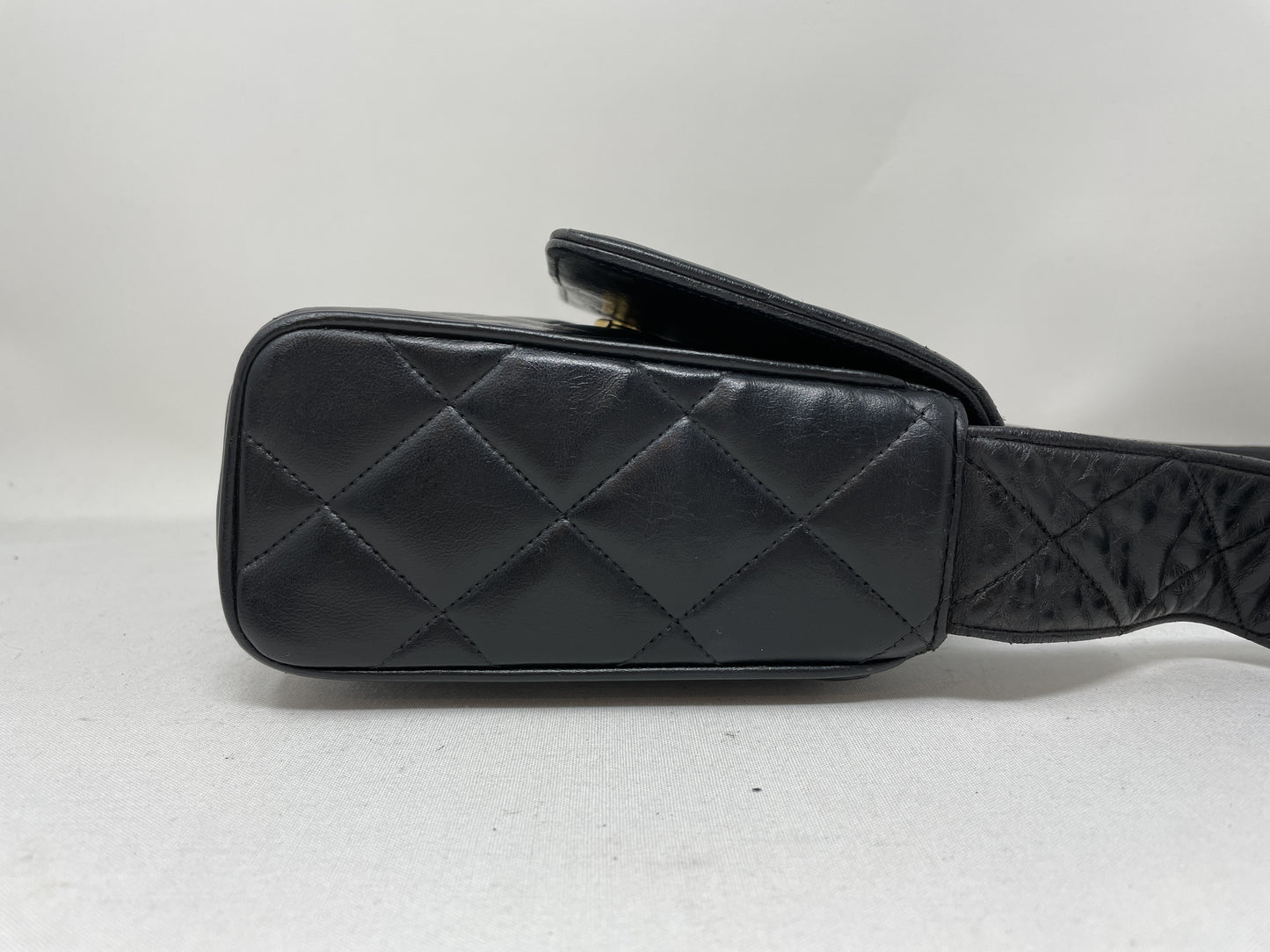 CHANEL Matelasse Shoulder Bag with Coco Mark and Lamb Shoulder Bag