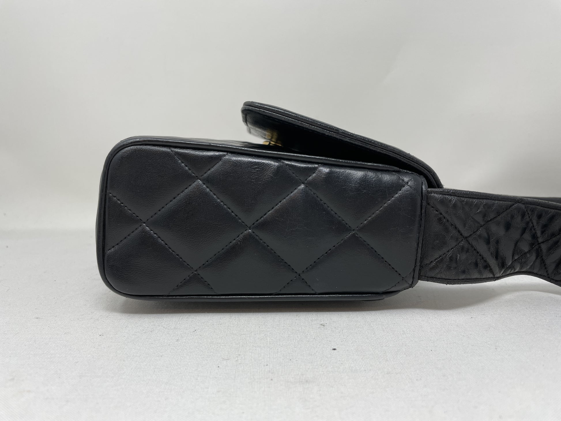 CHANEL Matelasse Shoulder Bag with Coco Mark and Lamb Shoulder Bag