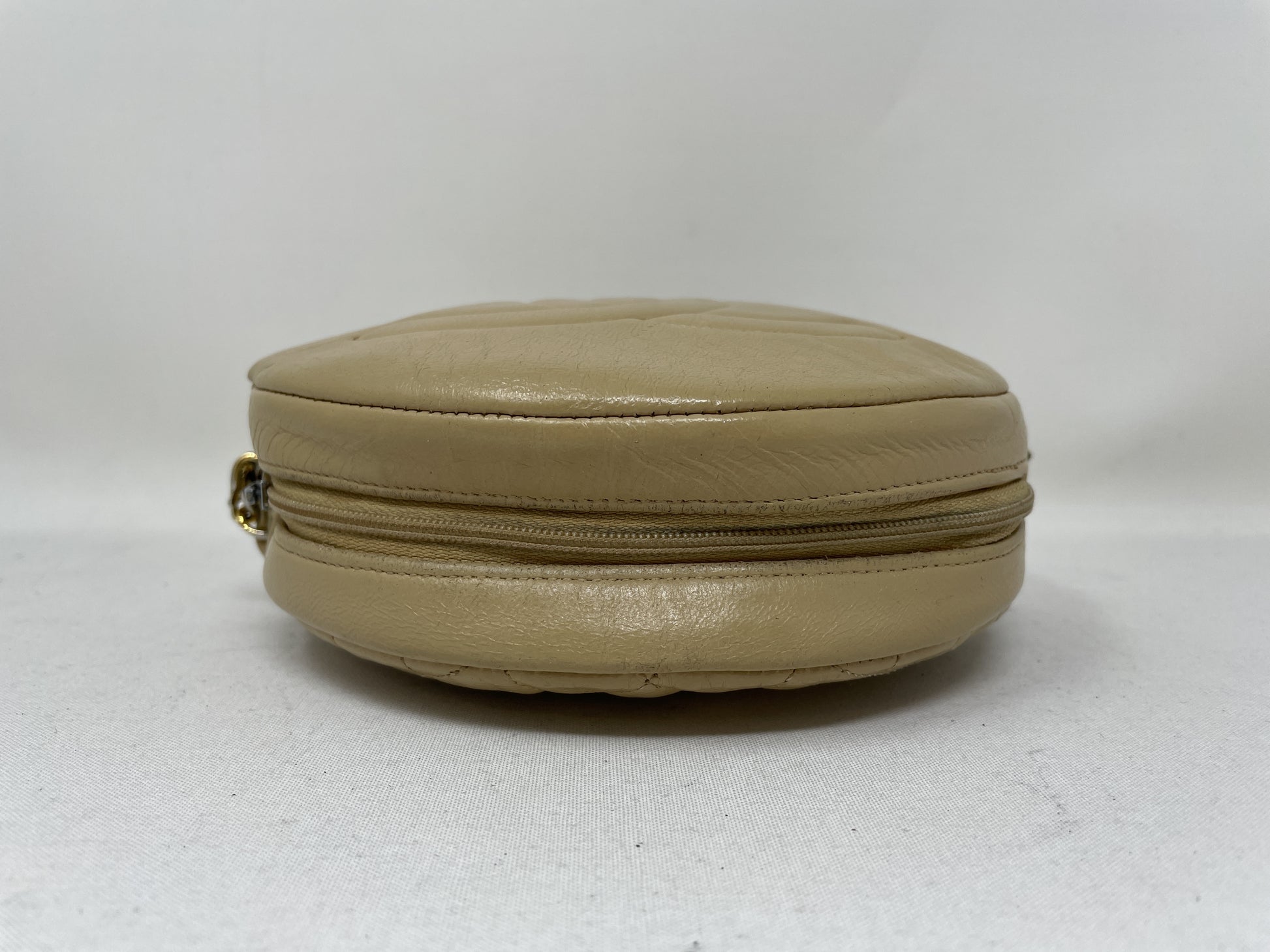 CHANEL Matelasse Coco Mark Round Shoulder Bag