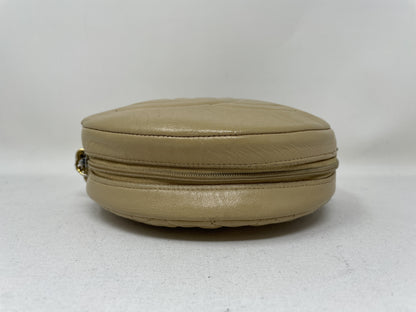 CHANEL Matelasse Coco Mark Round Shoulder Bag