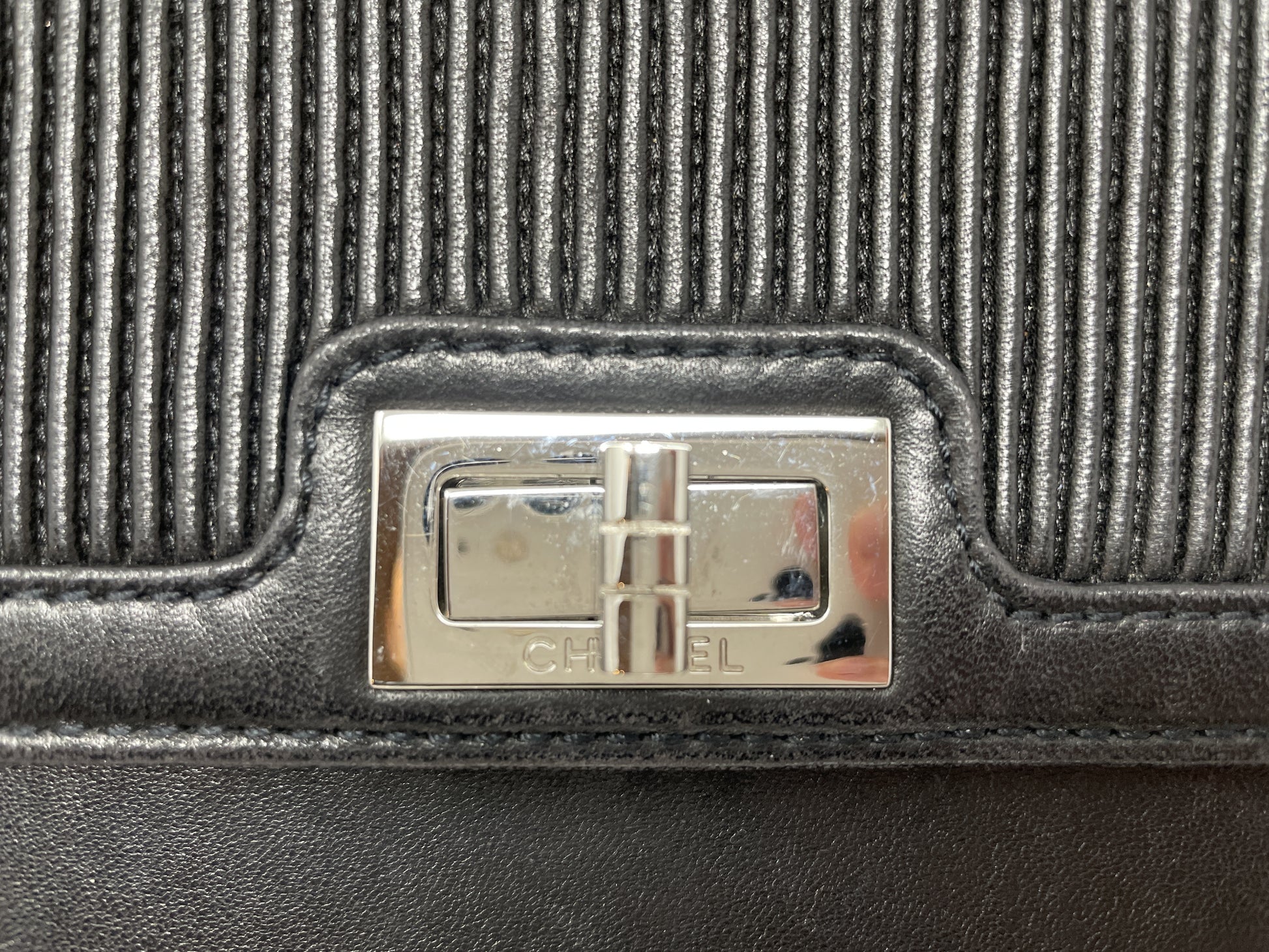 CHANEL Shoulder Bag 2.55 Turnlock Shoulder Bag