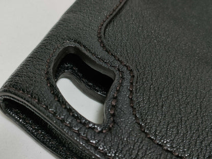 Cartier Marcello Handbag in Black Goatskin