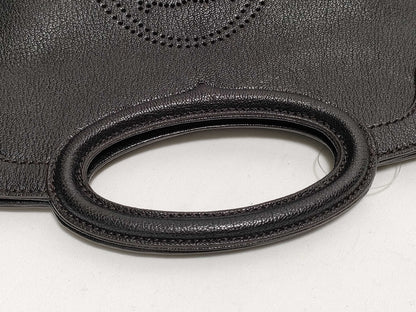 Cartier Marcello Handbag in Black Goatskin