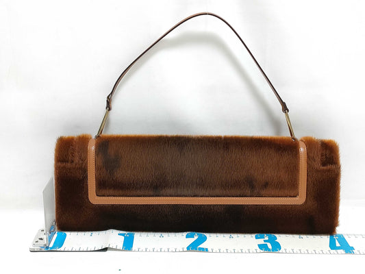 LOEWE LOEWE Shoulder Bag, Brown, Porco and Sheepskin