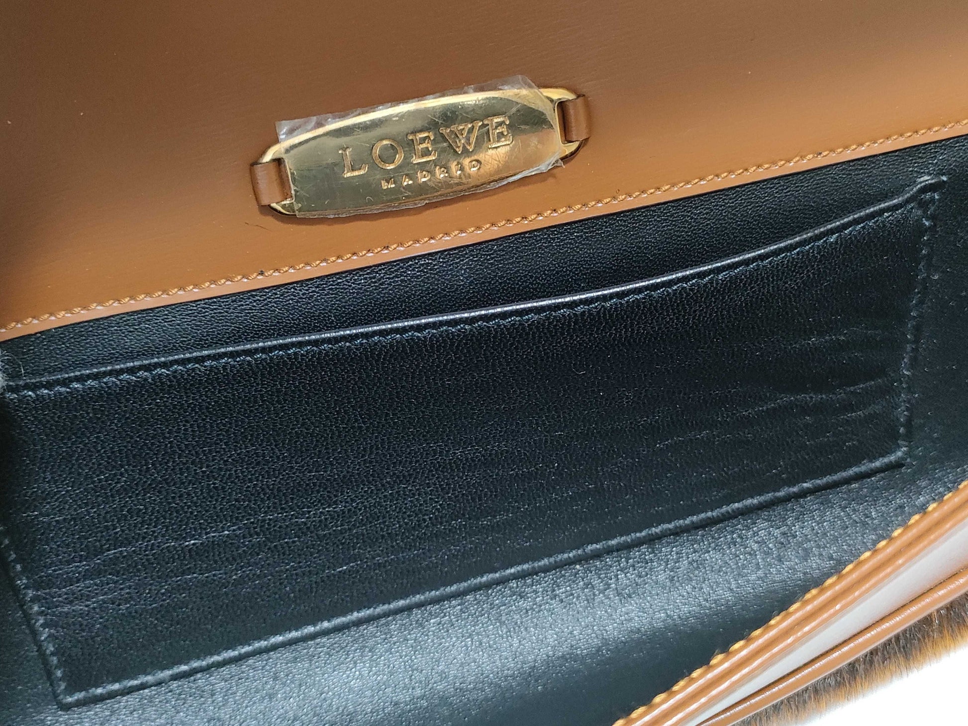LOEWE LOEWE Shoulder Bag, Brown, Porco and Sheepskin