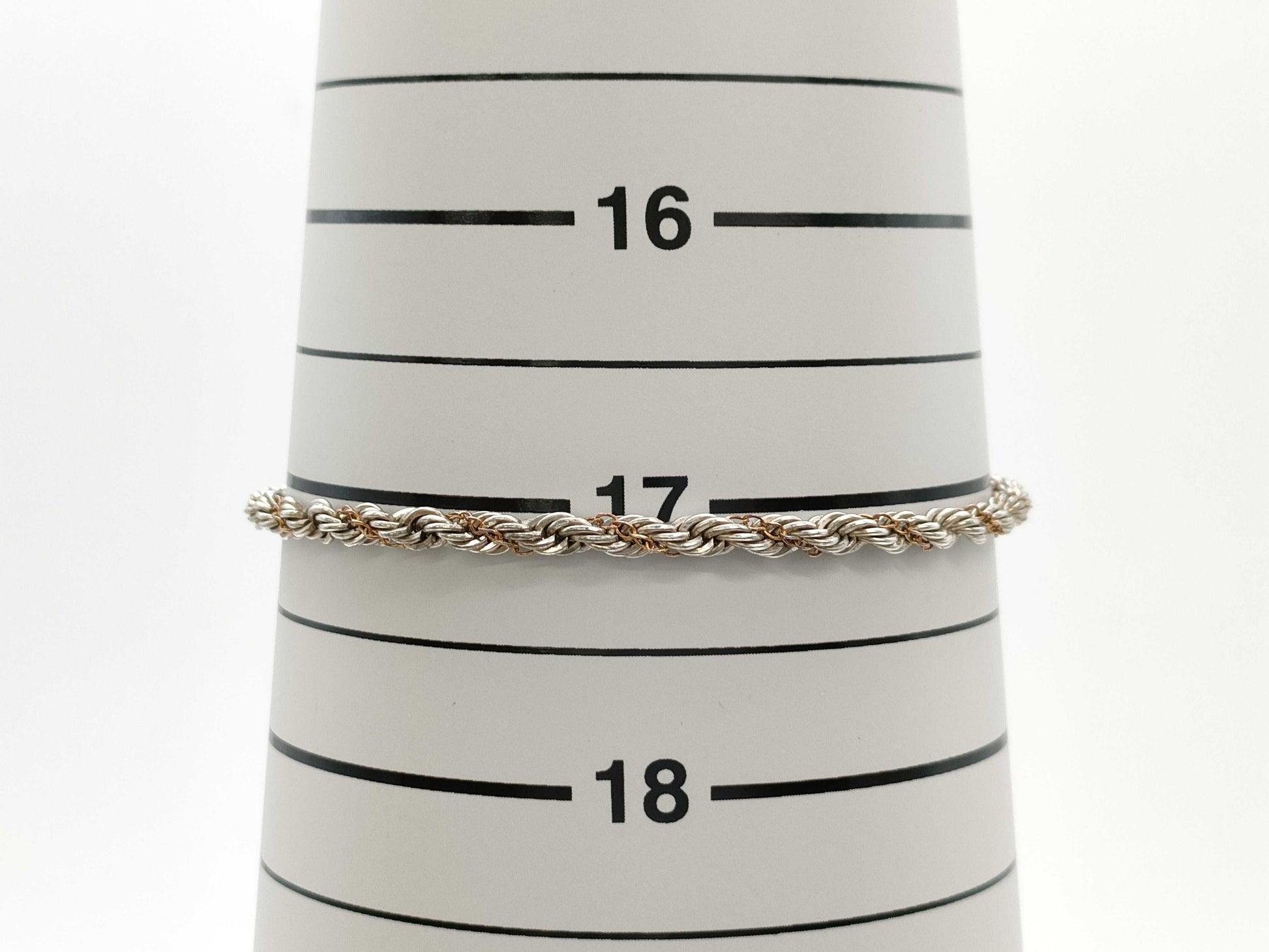 Tiffany & Co. Twisted Knot Bracelet in Silver and 18K Yellow Gold.