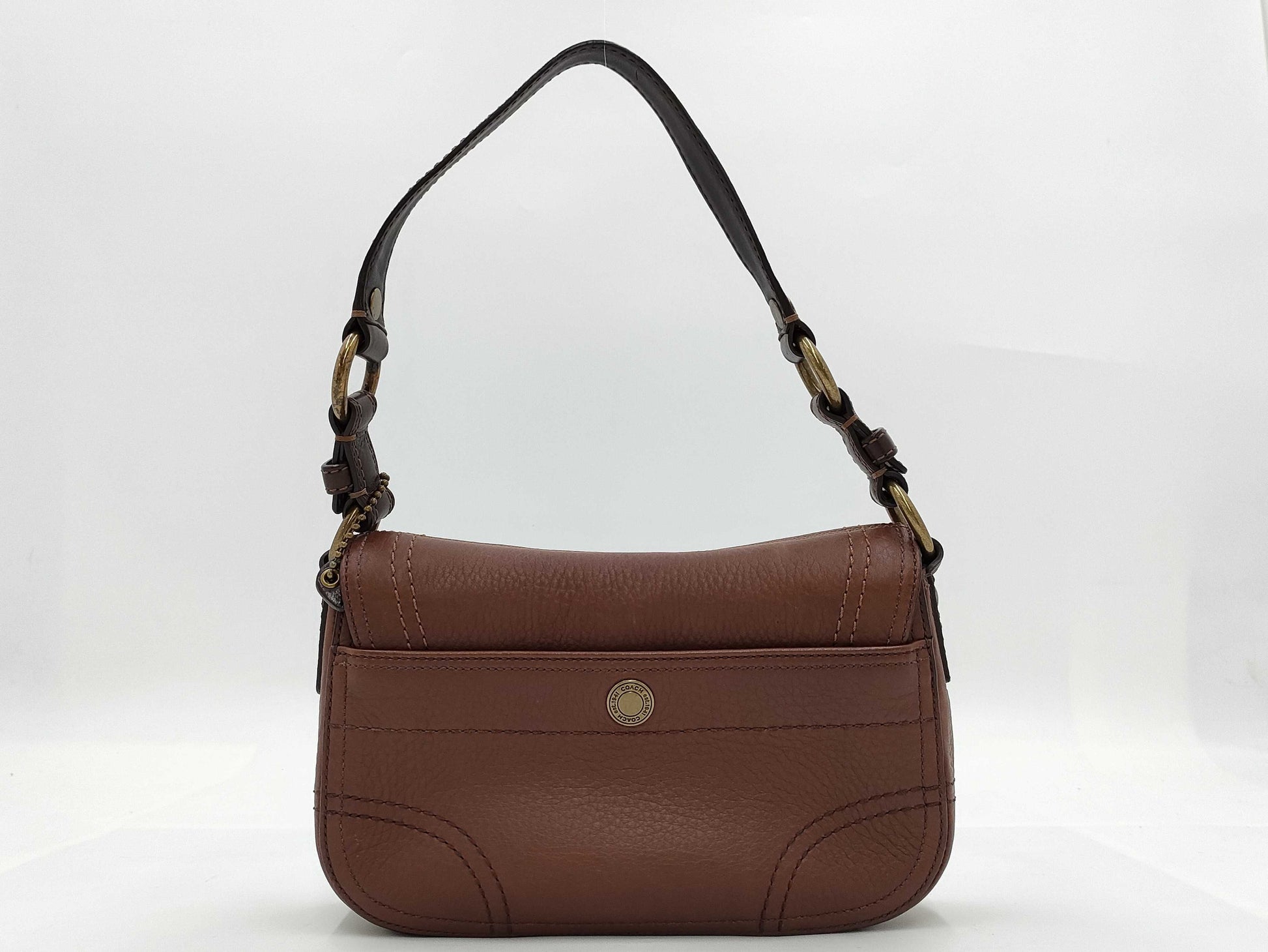 COACH Leather Shoulder Bag