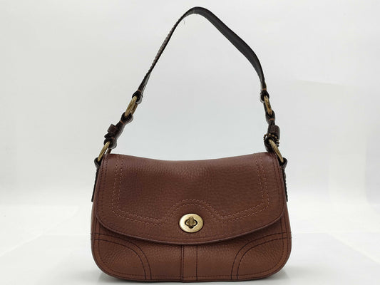 COACH Leather Shoulder Bag