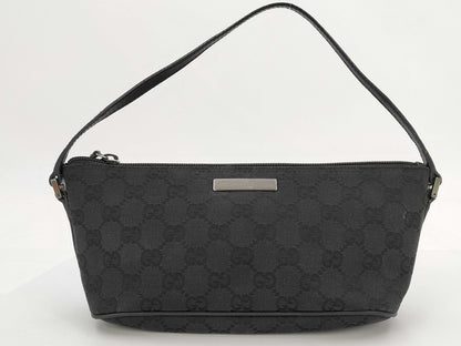 GUCCI Accessory Pouch Black Handbag