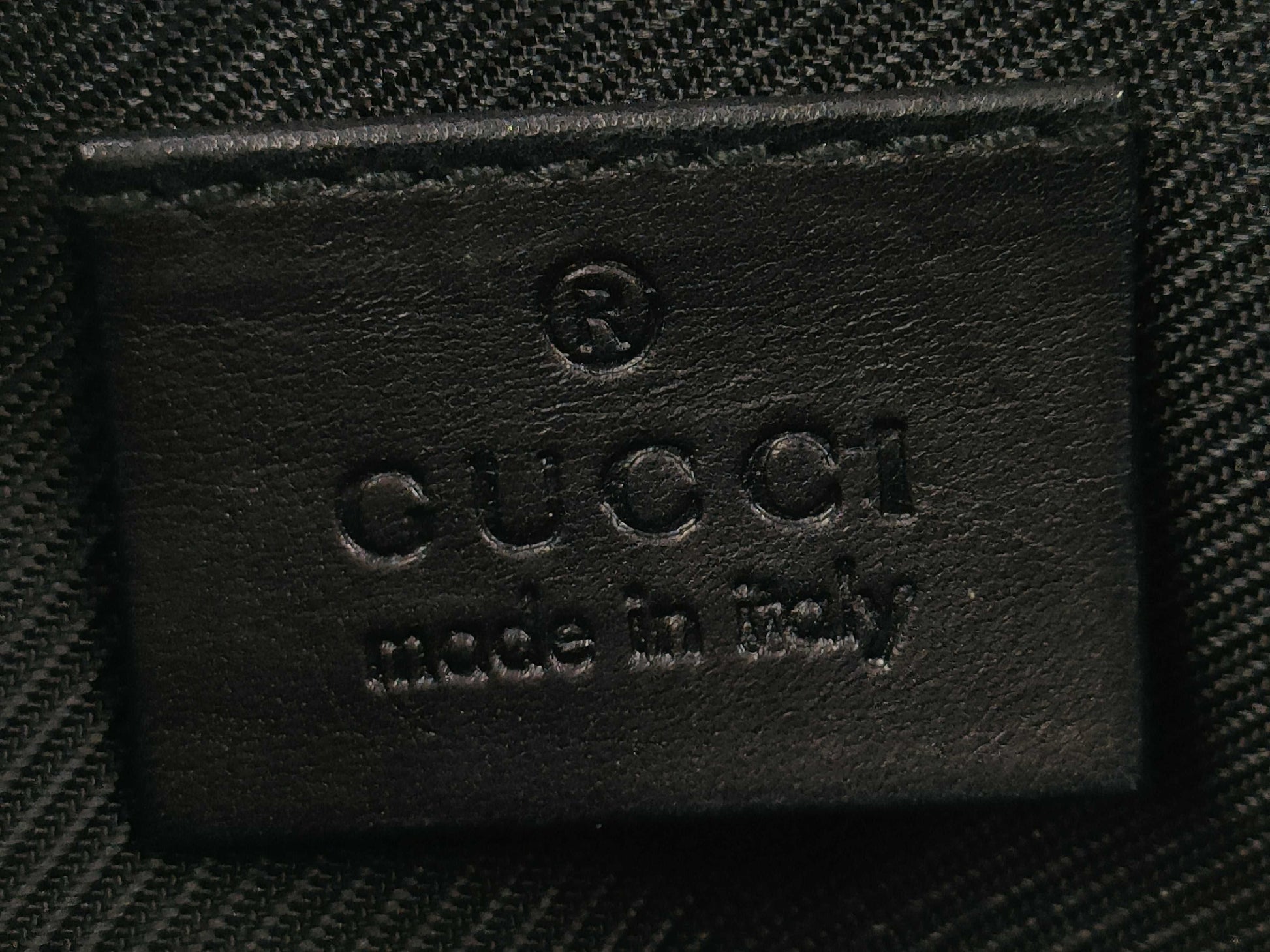 GUCCI Accessory Pouch Black Handbag