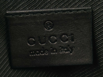 GUCCI Accessory Pouch Black Handbag