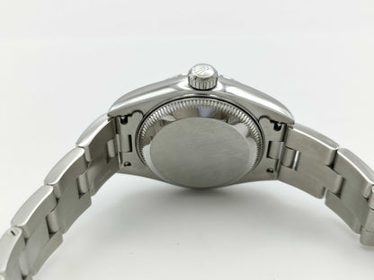 ROLEX Oyster Perpetual 79160 F677323 White Roman Women's Watch