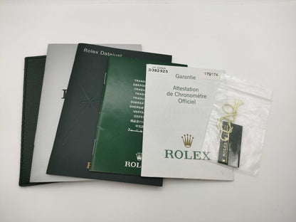 ROLEX Datejust 179174 D382925 Black Dial Women's Watch
