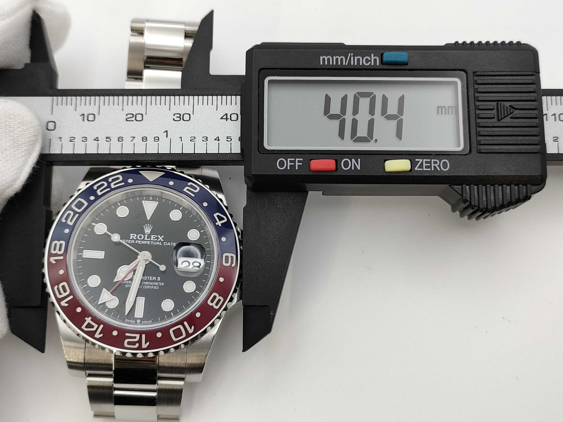 ROLEX GMT-Master II 126710BLRO 7SU69360 Men's Watch