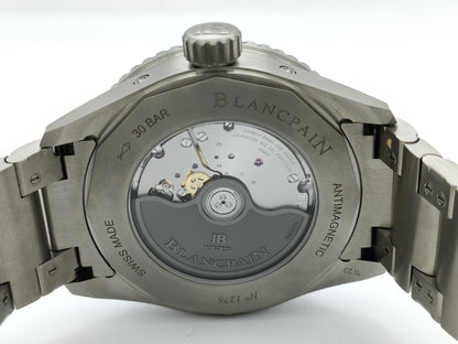 Blancpain Fifty Fathoms Bathyscaphe Complete Calendar Moon Phase 5054-1210-98S 1276 Automatic Men's Watch