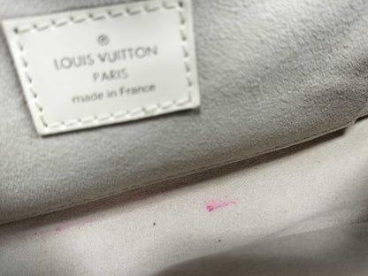 LOUIS VUITTON RFID Unavailable TH2057 Epi Leather LV Montaigne Pochette M5929J TH2057 White Shoulder Bag