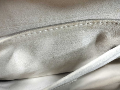 LOUIS VUITTON RFID Unavailable TH2057 Epi Leather LV Montaigne Pochette M5929J TH2057 White Shoulder Bag