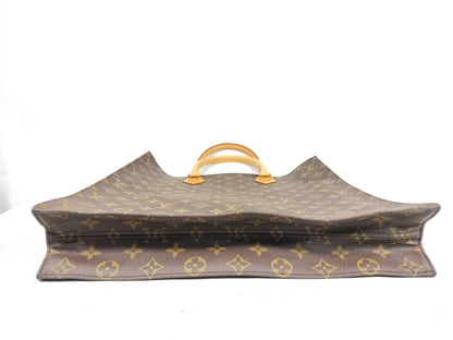 LOUIS VUITTON RFID Unverified MI0060 Monogram LV Sac Plat Monogram M511140 MI0060 Brown Tote Bag