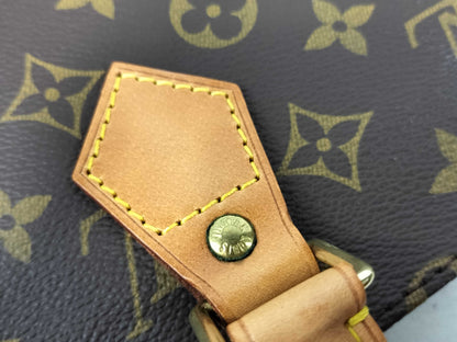 LOUIS VUITTON RFID Unverified MI0060 Monogram LV Sac Plat Monogram M511140 MI0060 Brown Tote Bag