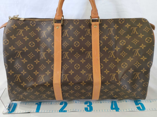 LOUIS VUITTON RFID verification failed. FC893 Monogram Keepall 50 Monogram Boston Bag M41426