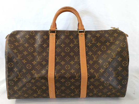 LOUIS VUITTON RFID verification failed. FC893 Monogram Keepall 50 Monogram Boston Bag M41426