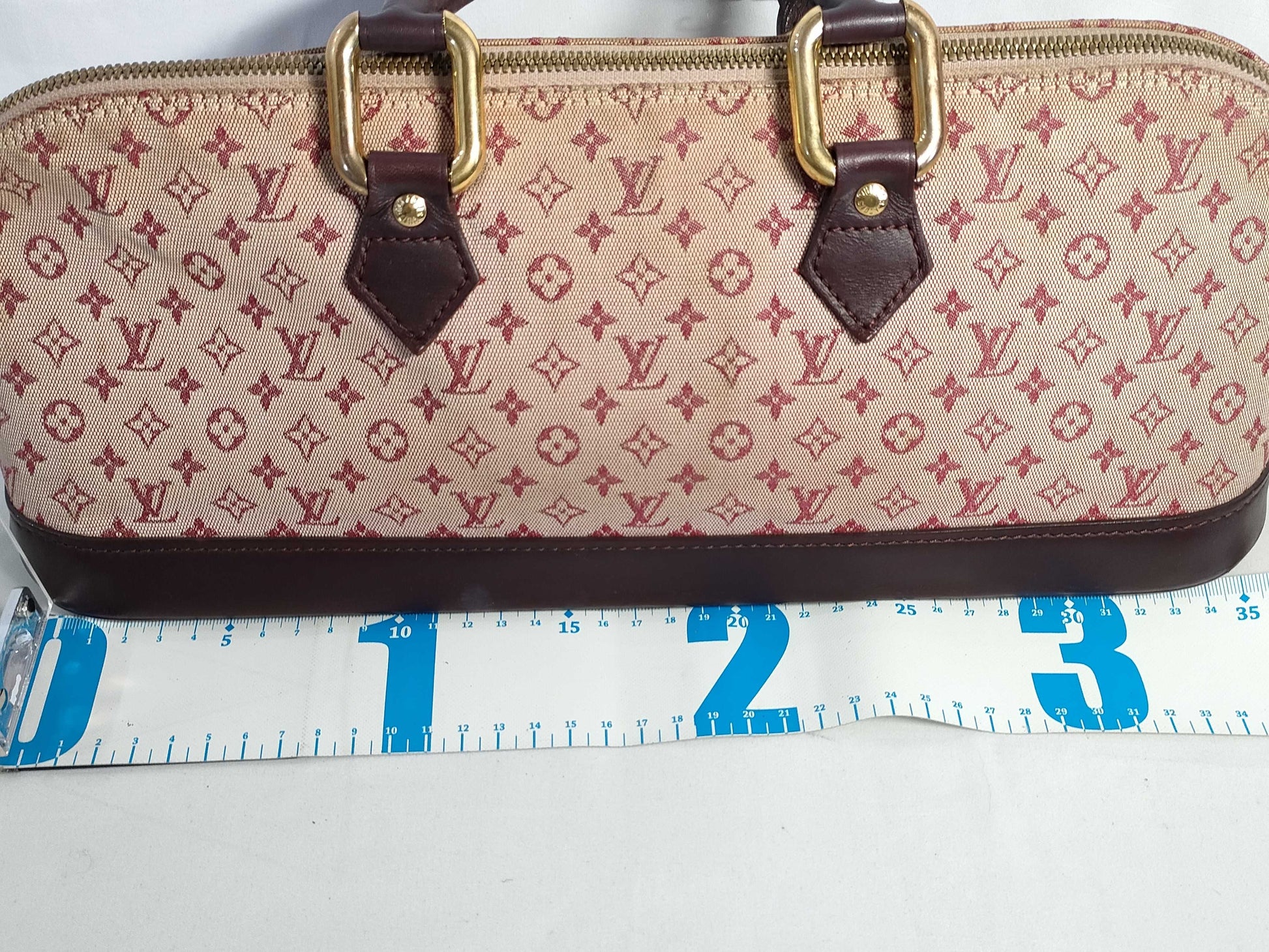 LOUIS VUITTON RFID verification not possible MI0082 Monogram Mini LV Almaron M92207 Handbag Monogram Mini Handbag