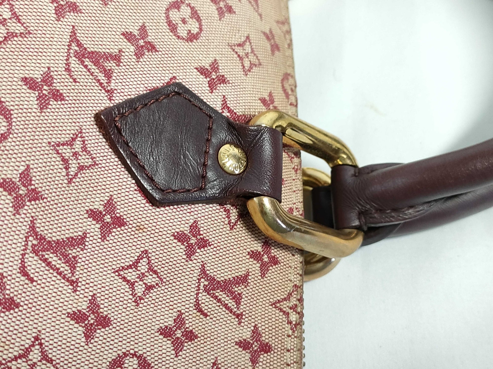 LOUIS VUITTON RFID verification not possible MI0082 Monogram Mini LV Almaron M92207 Handbag Monogram Mini Handbag