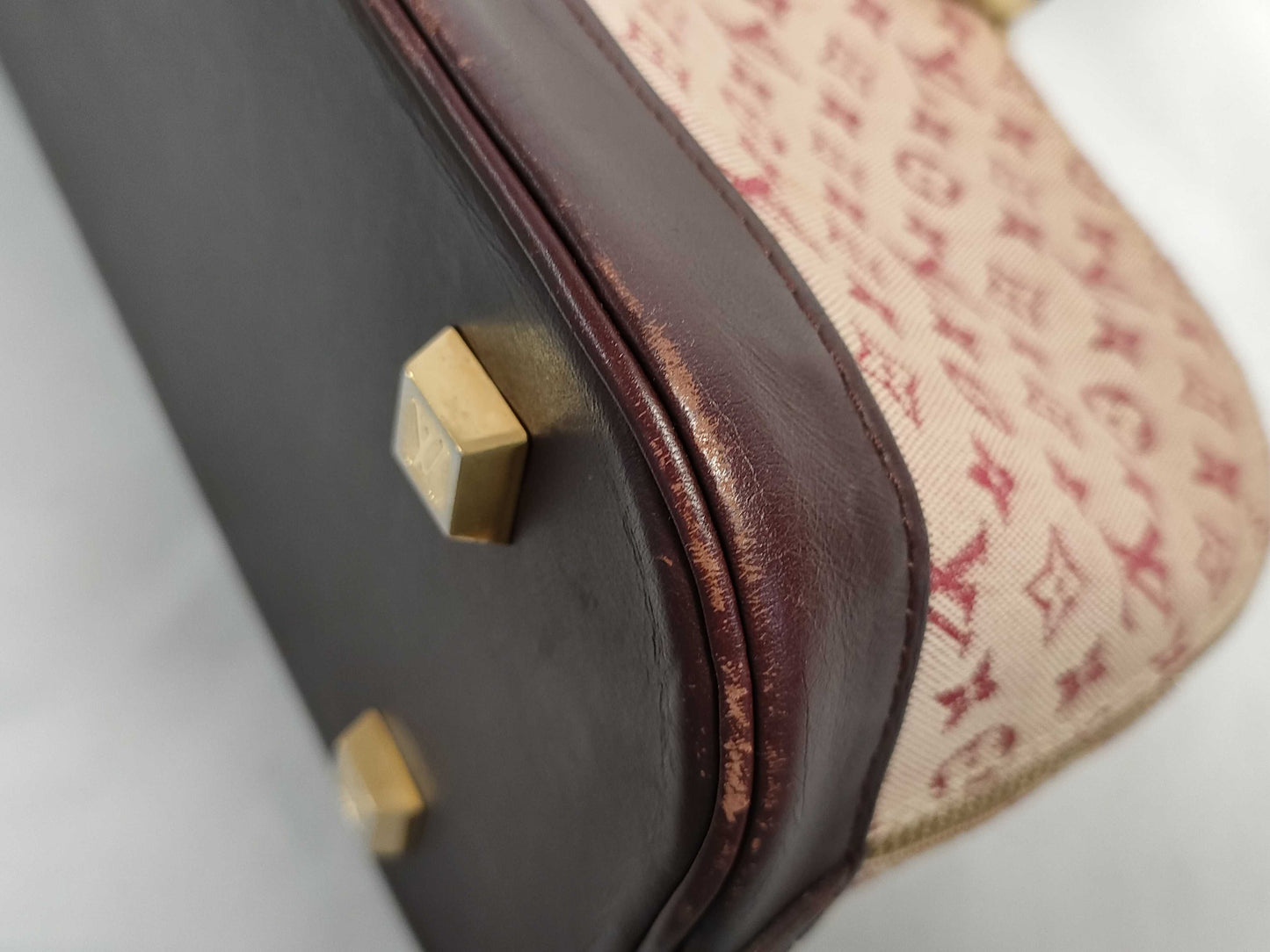 LOUIS VUITTON RFID verification not possible MI0082 Monogram Mini LV Almaron M92207 Handbag Monogram Mini Handbag