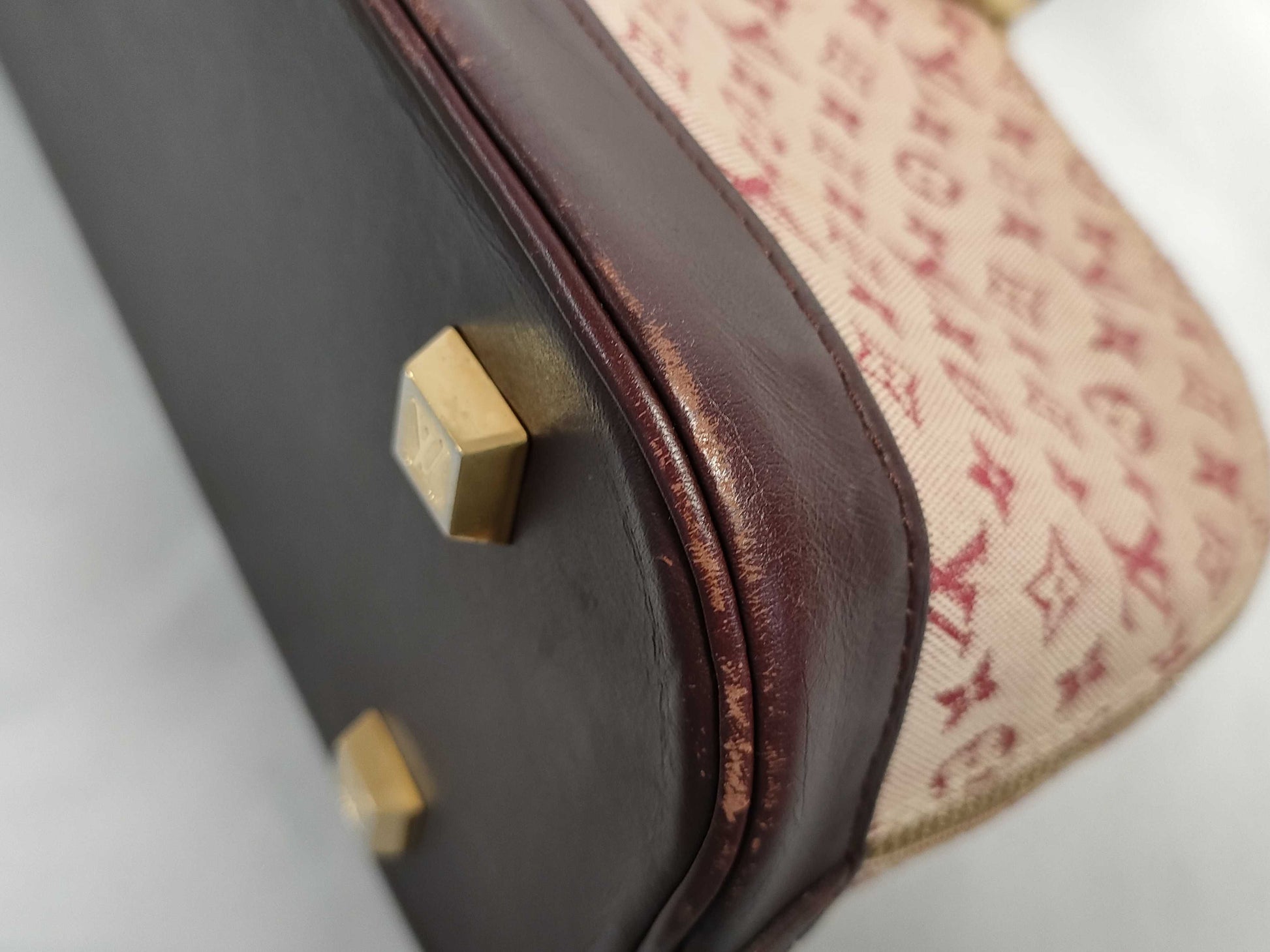 LOUIS VUITTON RFID verification not possible MI0082 Monogram Mini LV Almaron M92207 Handbag Monogram Mini Handbag