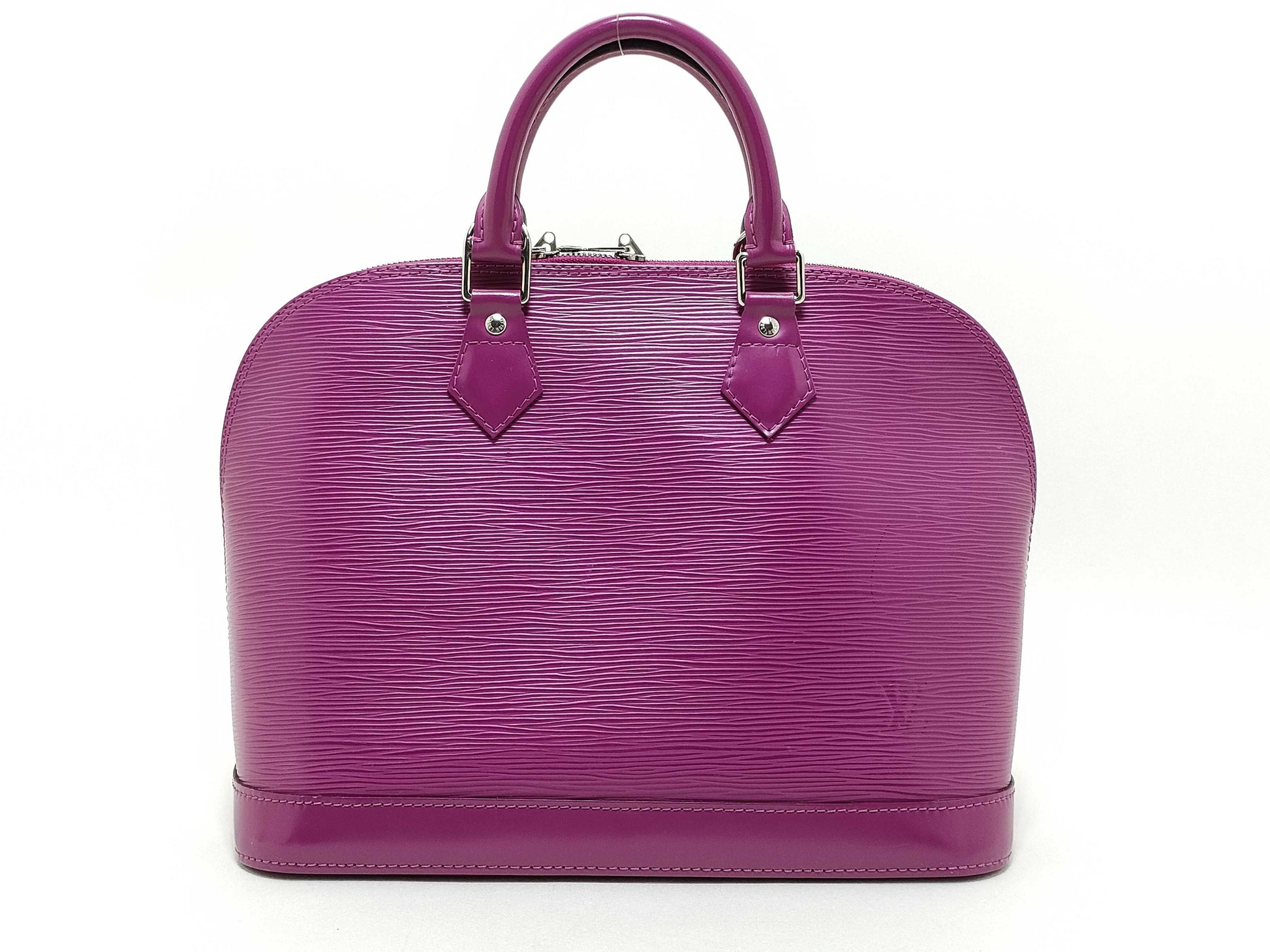 LOUIS VUITTON REID Unconfirmed FL 1058 Epi Leather LV Alma PM Epi Leather Handbag