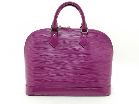 LOUIS VUITTON REID Unconfirmed FL 1058 Epi Leather LV Alma PM Epi Leather Handbag