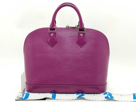 LOUIS VUITTON REID Unconfirmed FL 1058 Epi Leather LV Alma PM Epi Leather Handbag