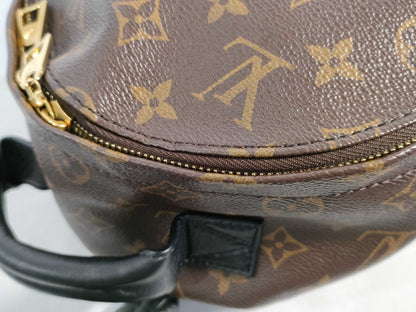 LOUIS VUITTON RFID Verified TX3189 Monogram Palm Springs PM Backpack Monogram M44871 Backpack