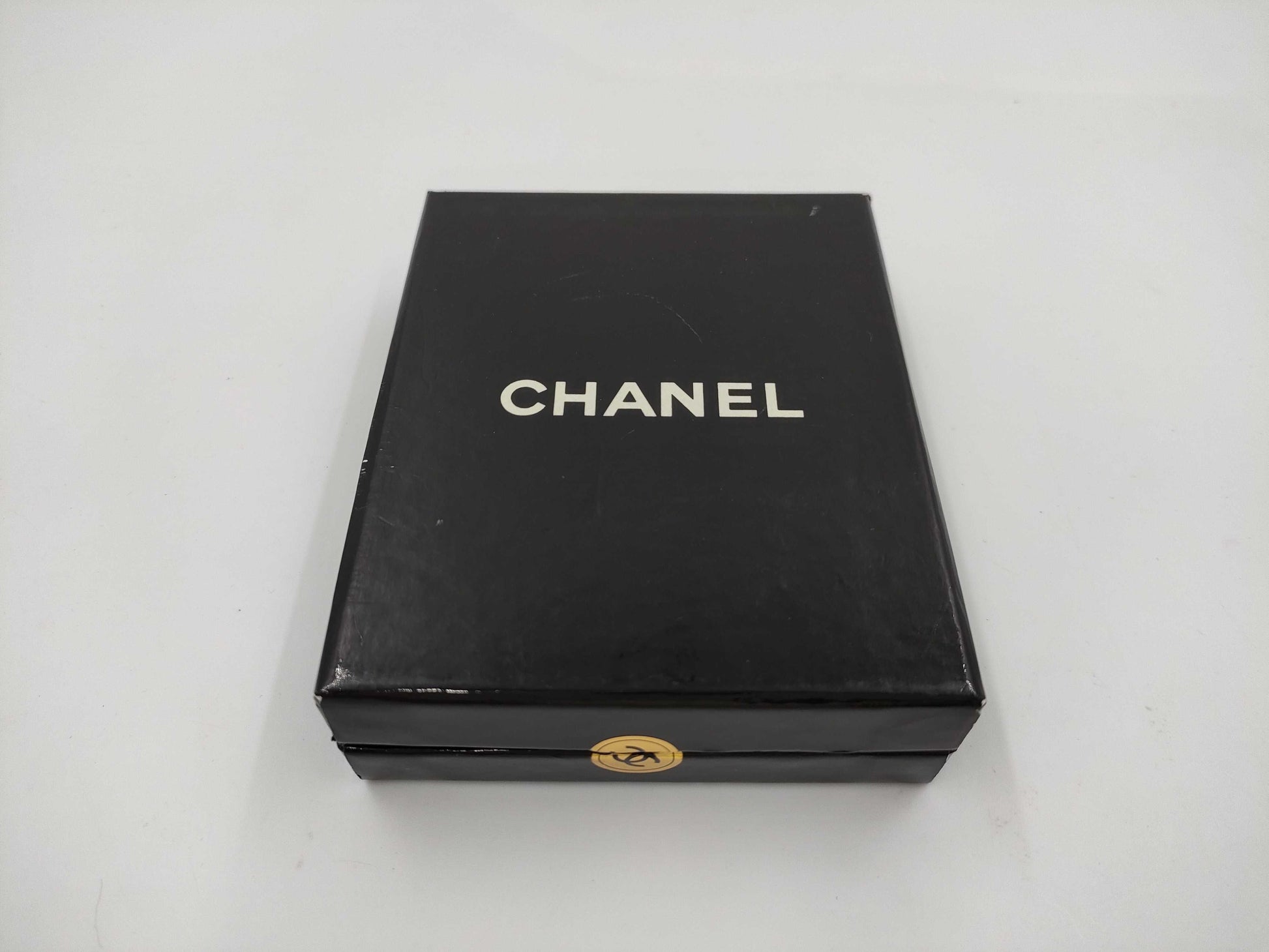 CHANEL Gold Logo Necklace