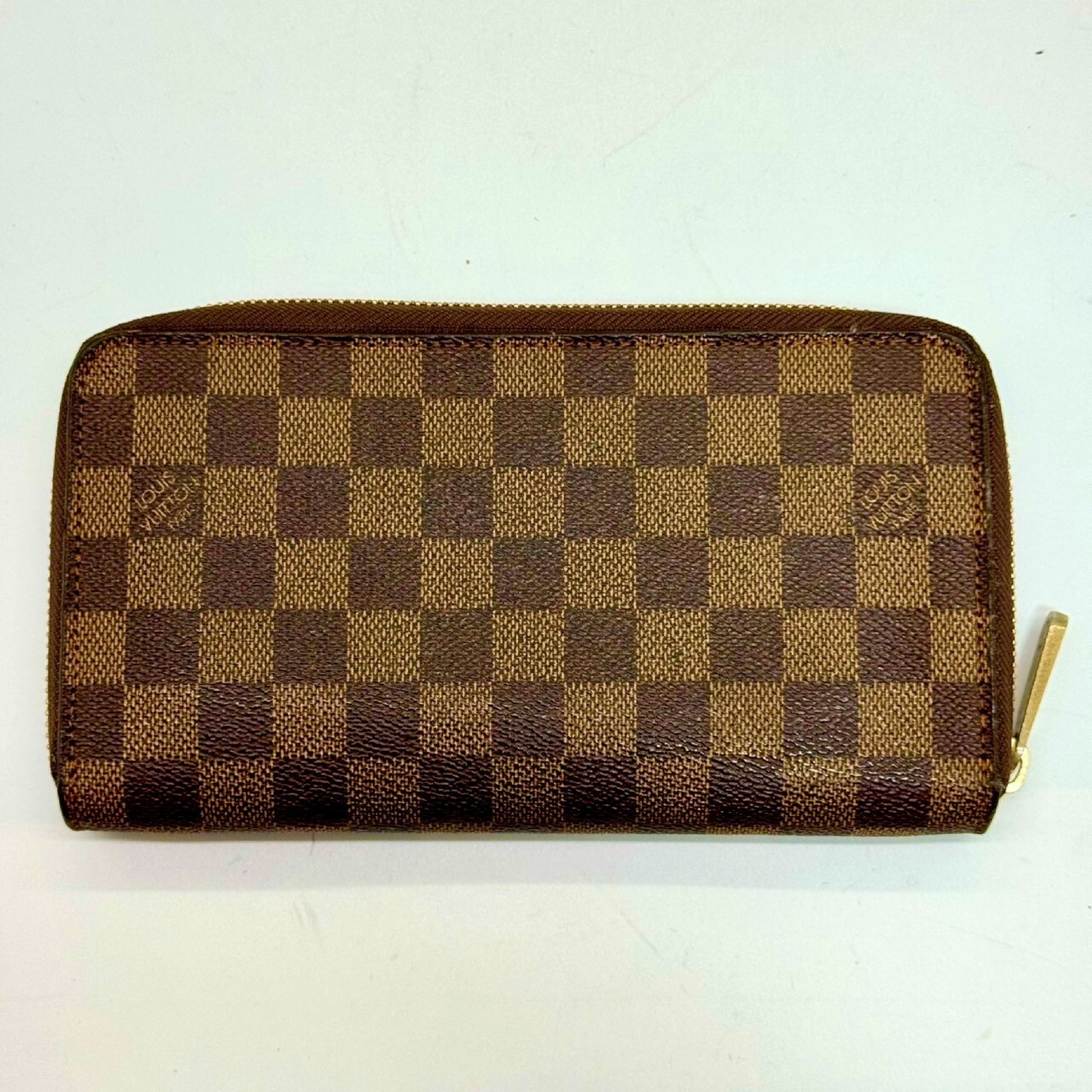 LOUIS VUITTON Damier Organizer Long Wallet VI0095 Wallet