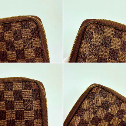 LOUIS VUITTON Damier Organizer Long Wallet VI0095 Wallet
