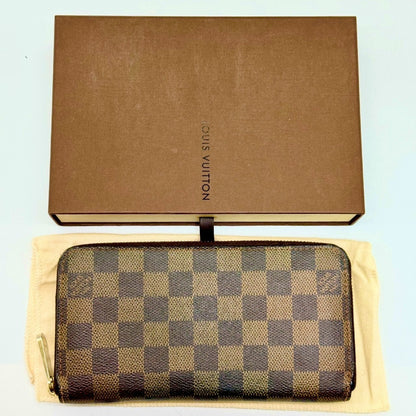 LOUIS VUITTON Damier Zippy Wallet Long Wallet CA4007 Wallet