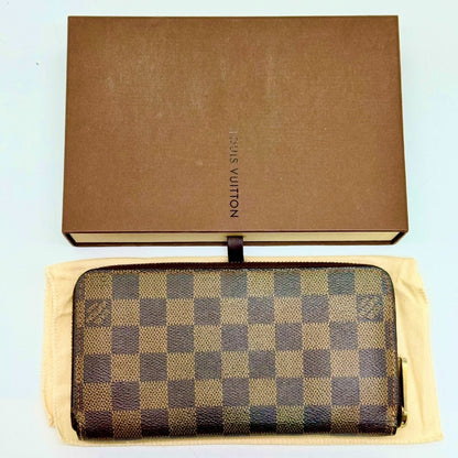LOUIS VUITTON Damier Zippy Wallet Long Wallet CA4007 Wallet