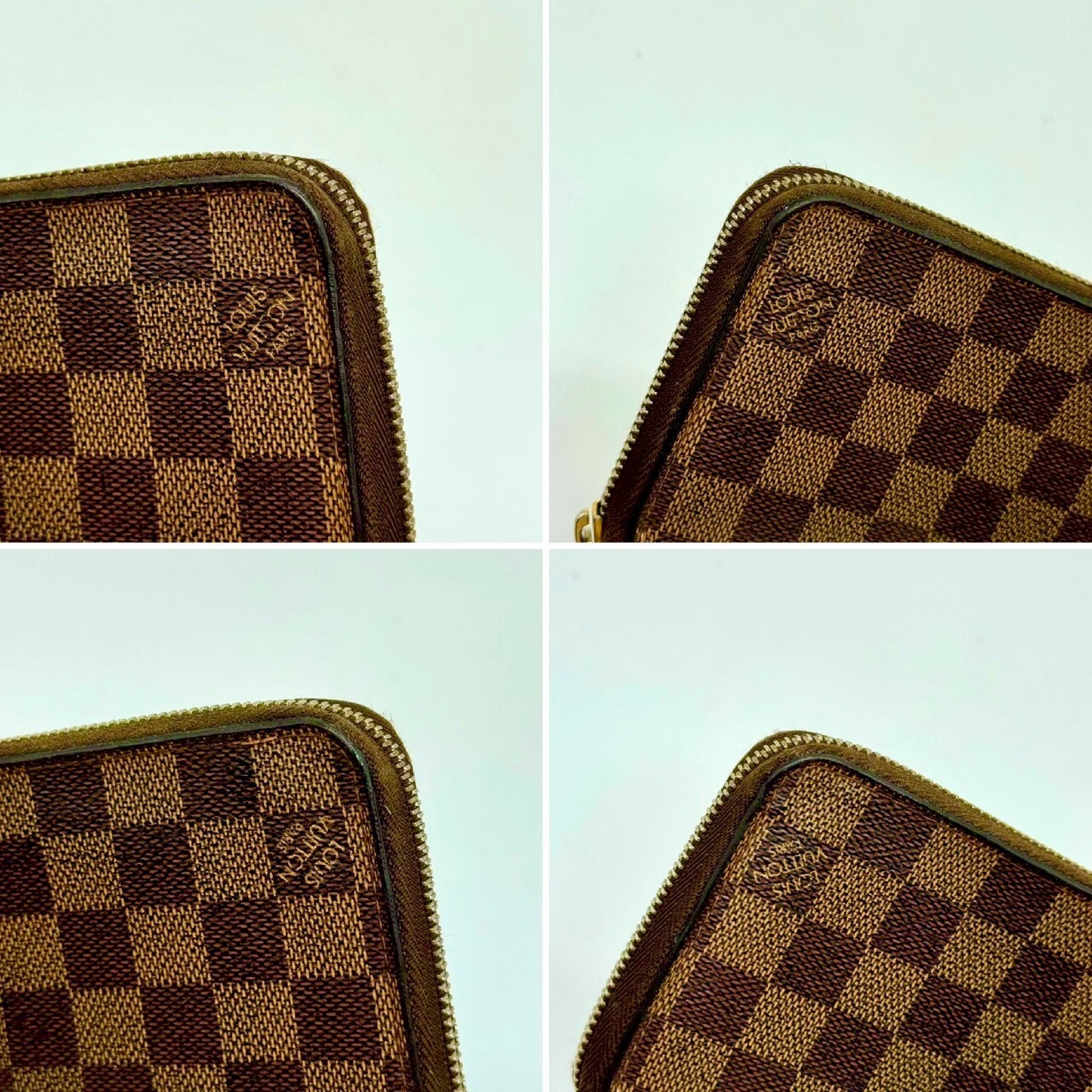 LOUIS VUITTON Damier Zippy Wallet Long Wallet CA1016 Wallet